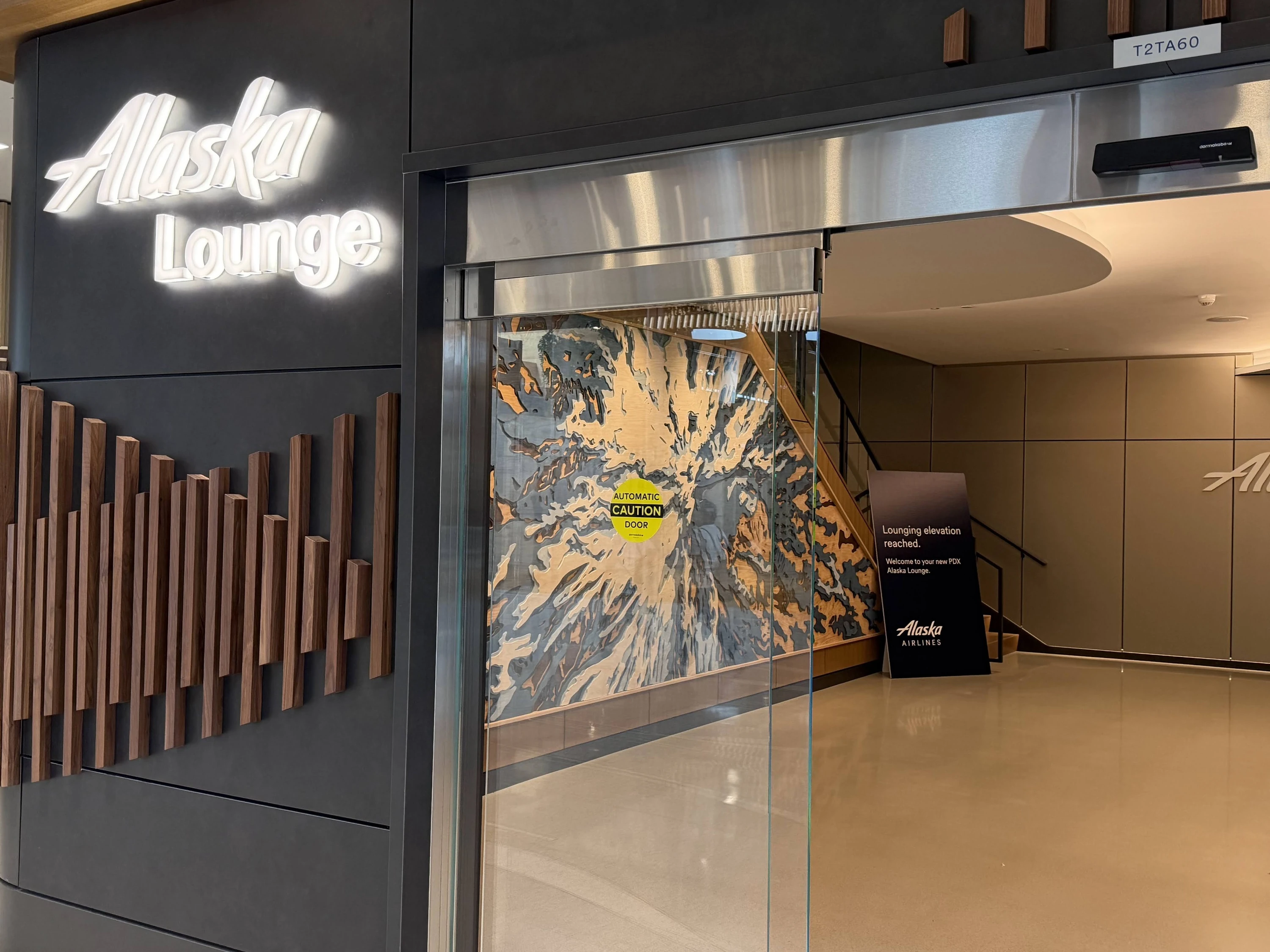 Alaska Lounge at PDX