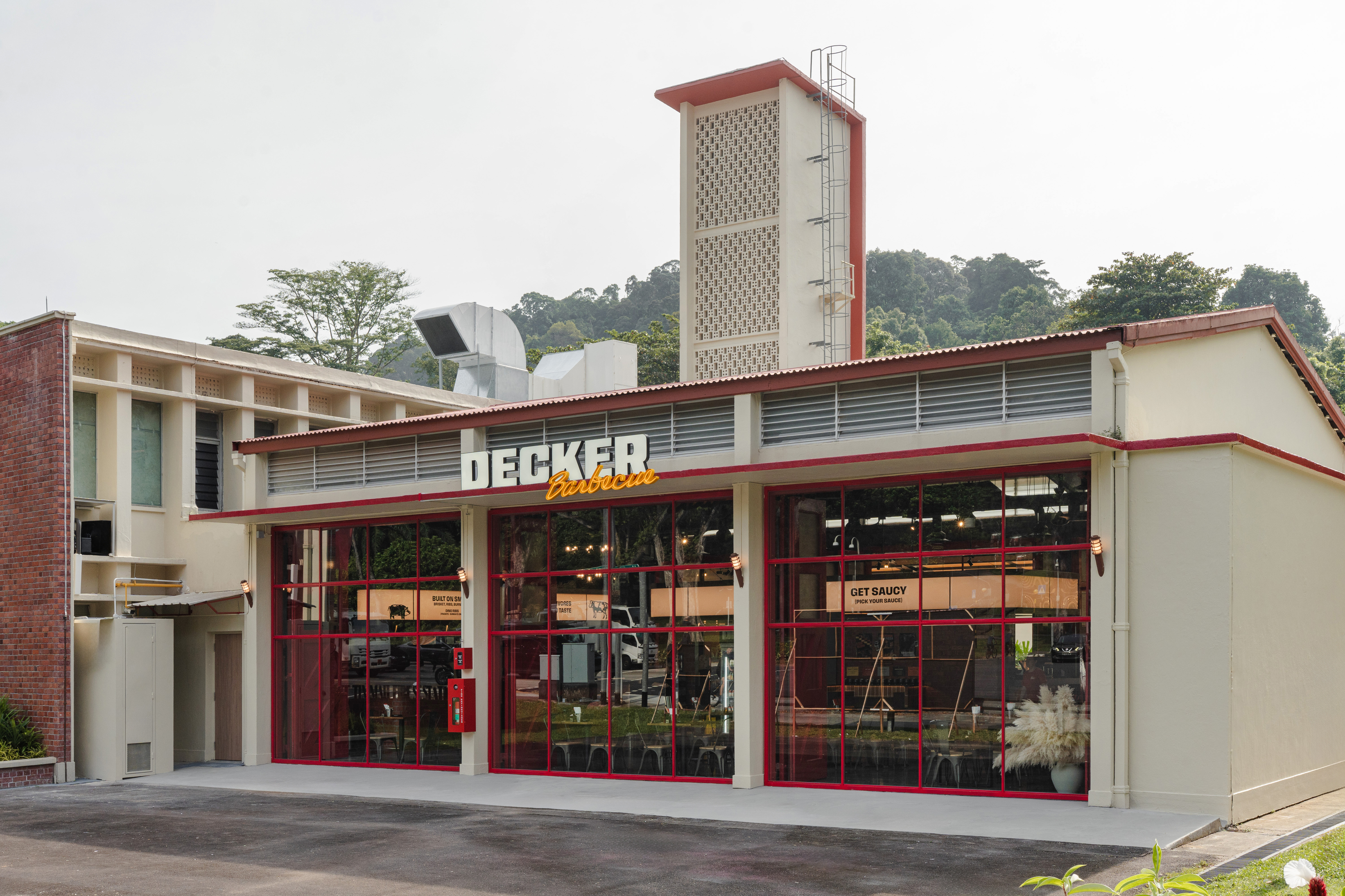 Hot stuff: Decker Barbecue fires up at Old Bukit Timah Fire Station