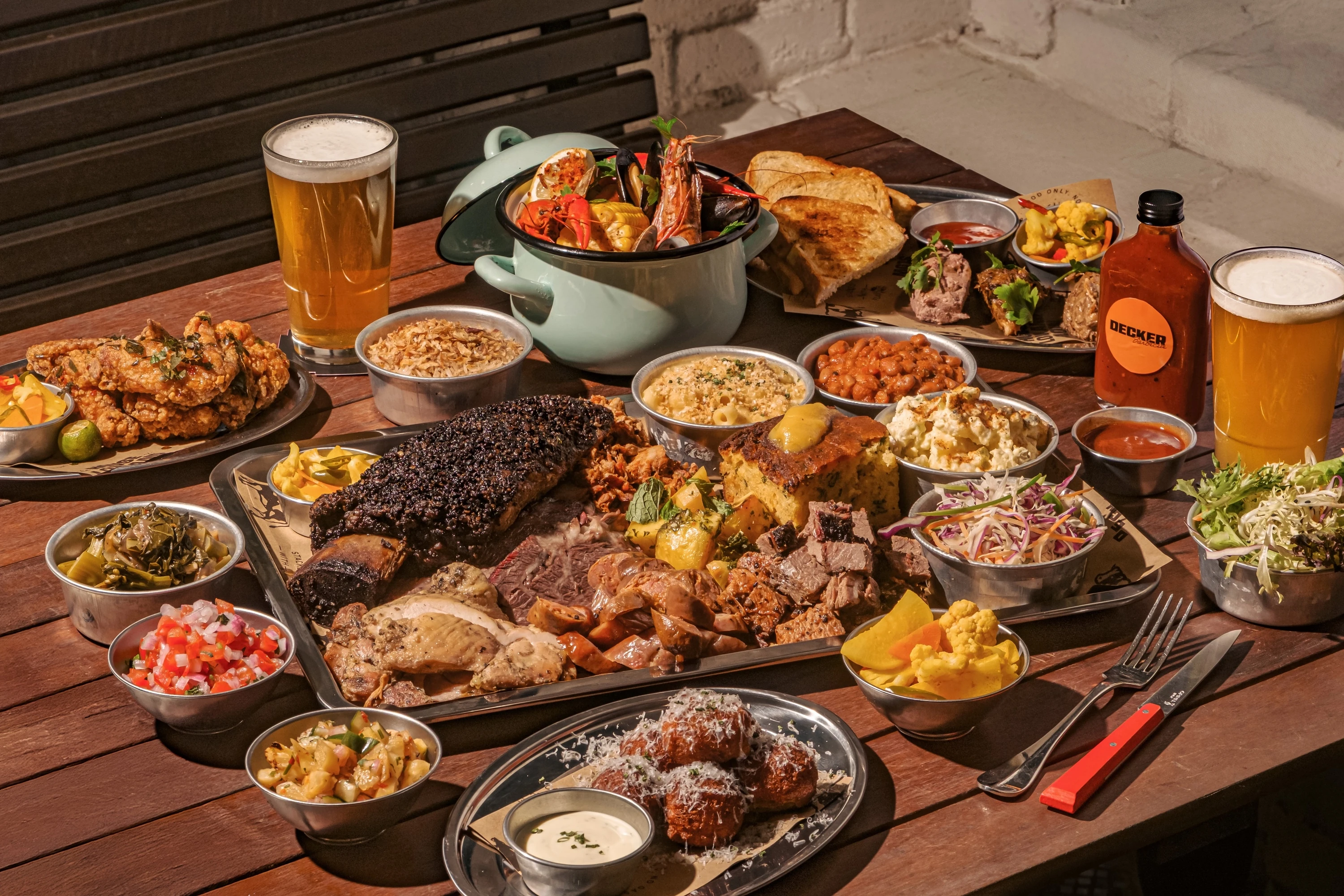 Decker Barbeque Dinner