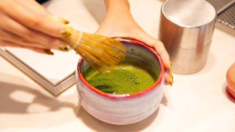 One of Tokyo’s newest cafés pairs organic matcha lattes with great music