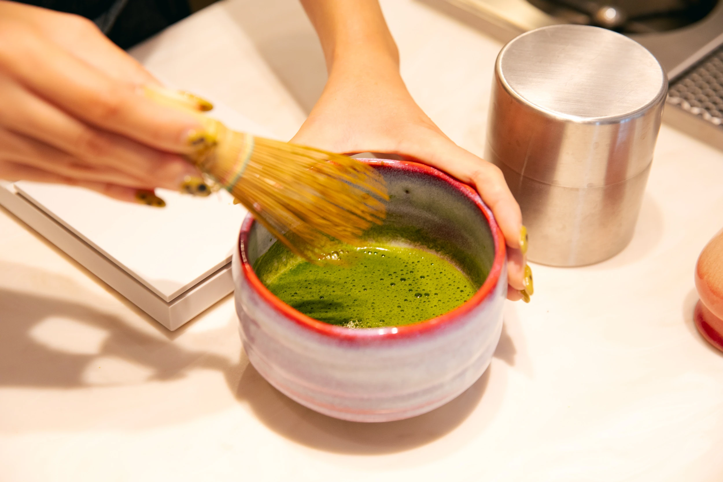 One of Tokyo&rsquo;s newest caf&eacute;s pairs organic matcha lattes with great music