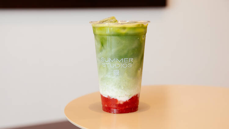 One of Tokyo’s newest cafés pairs organic matcha lattes with great music
