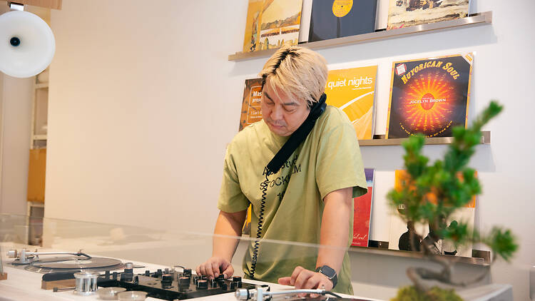 One of Tokyo’s newest cafés pairs organic matcha lattes with great music