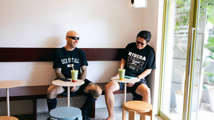 One of Tokyo’s newest cafés pairs organic matcha lattes with great music