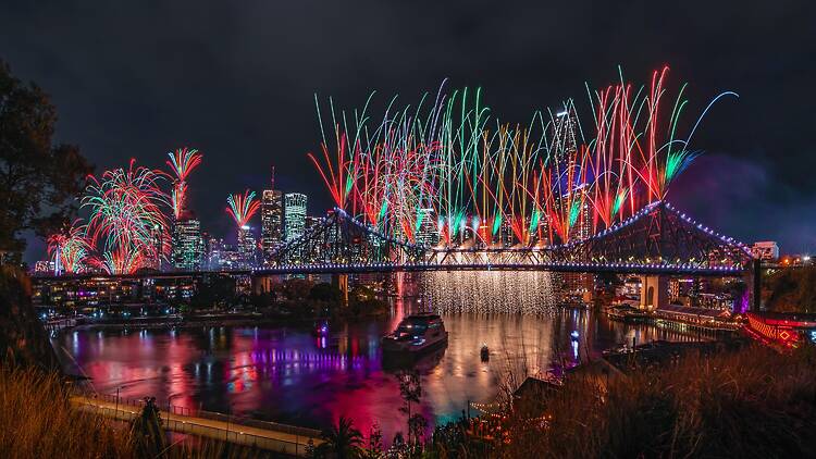 Riverfire, Brisbane Festival Fireworks display
