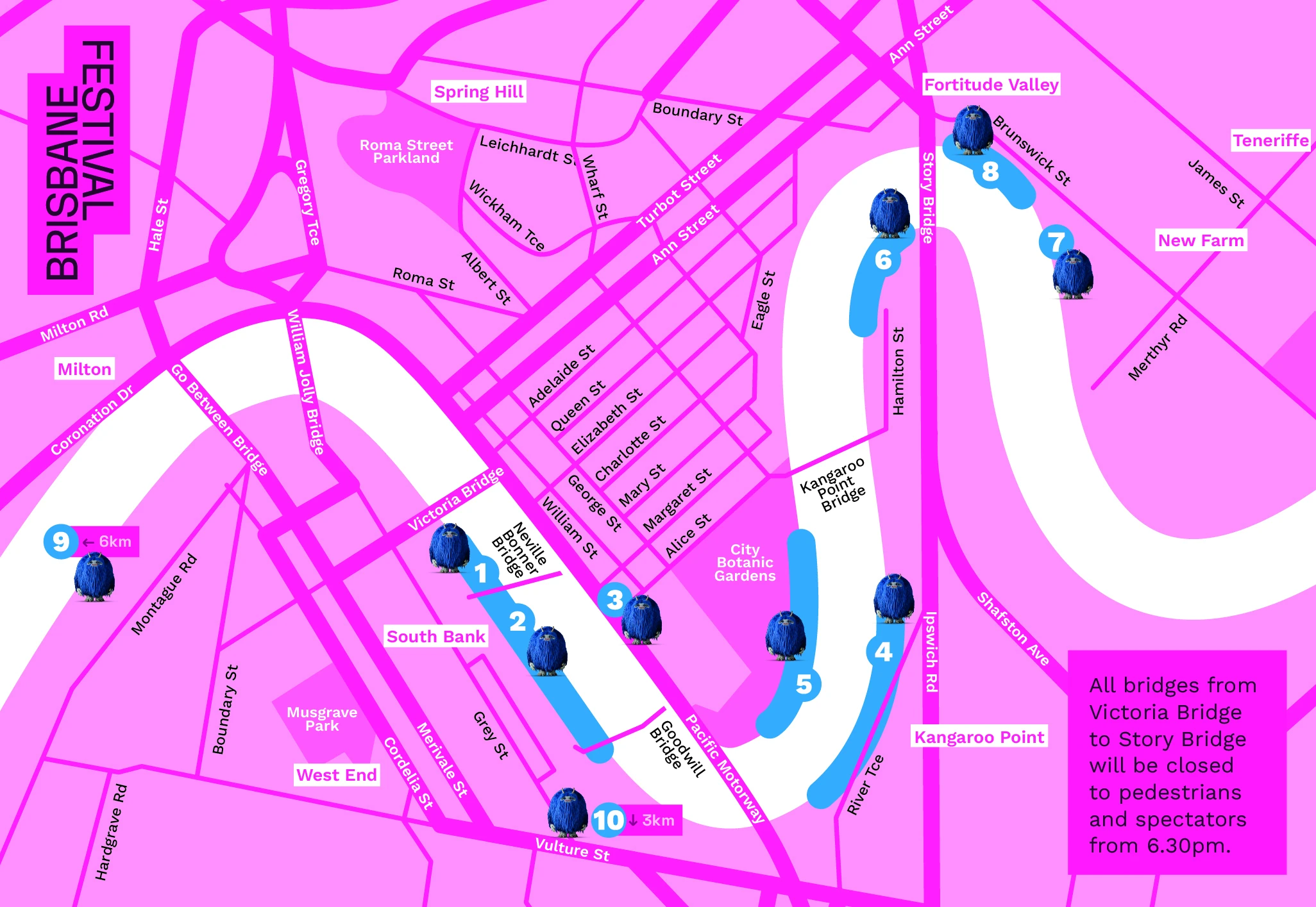 Pink map