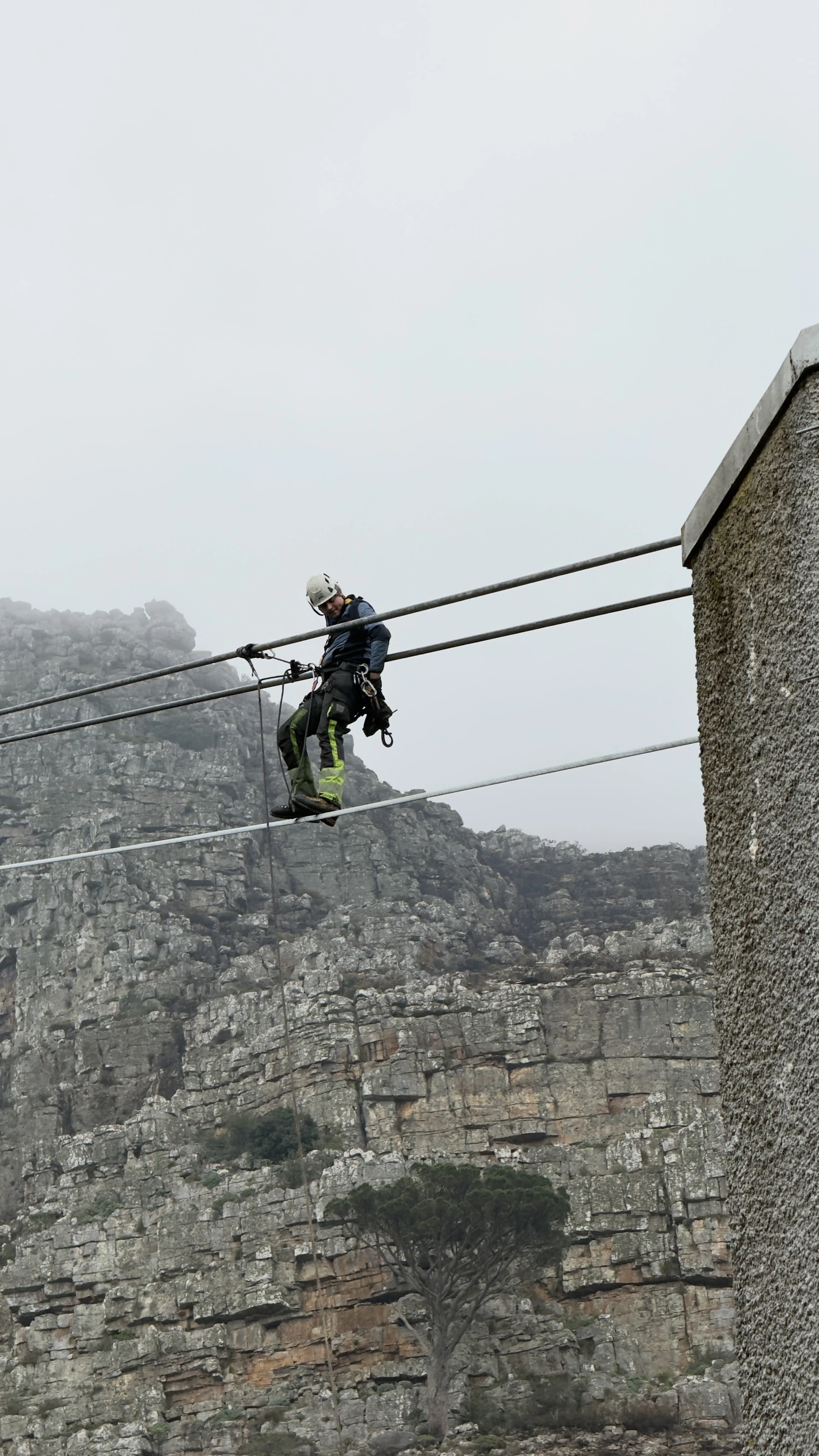 Table Mountain Aerial Cableway Cable replacement