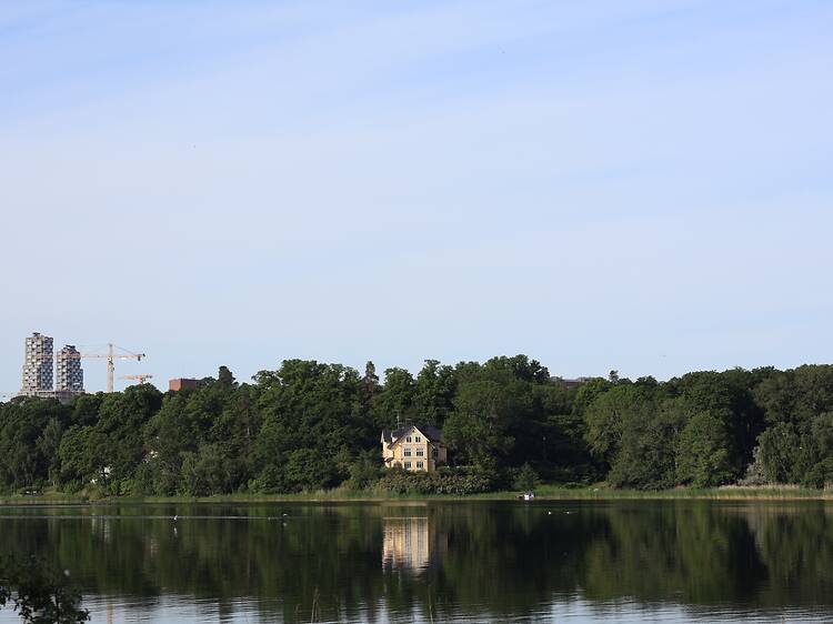 Brunnsviken Beach, Frescati Brunnsviken Beach, Frescati