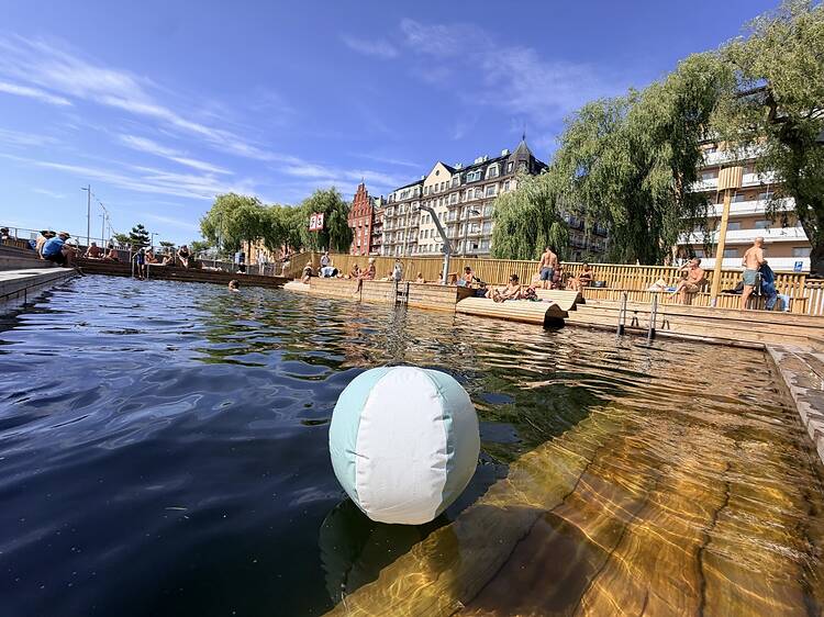 Kajbassängen at Norr Mälarstrand, Kungsholmen Kajbassängen at Norr Mälarstrand, Kungsholmen