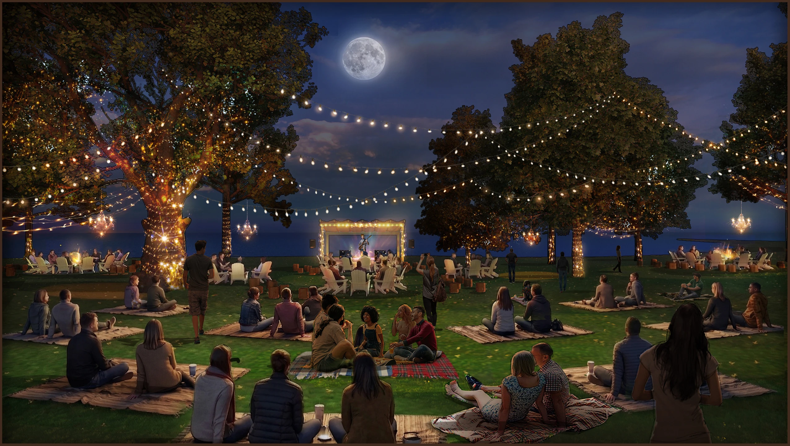 Rendering of The Festival