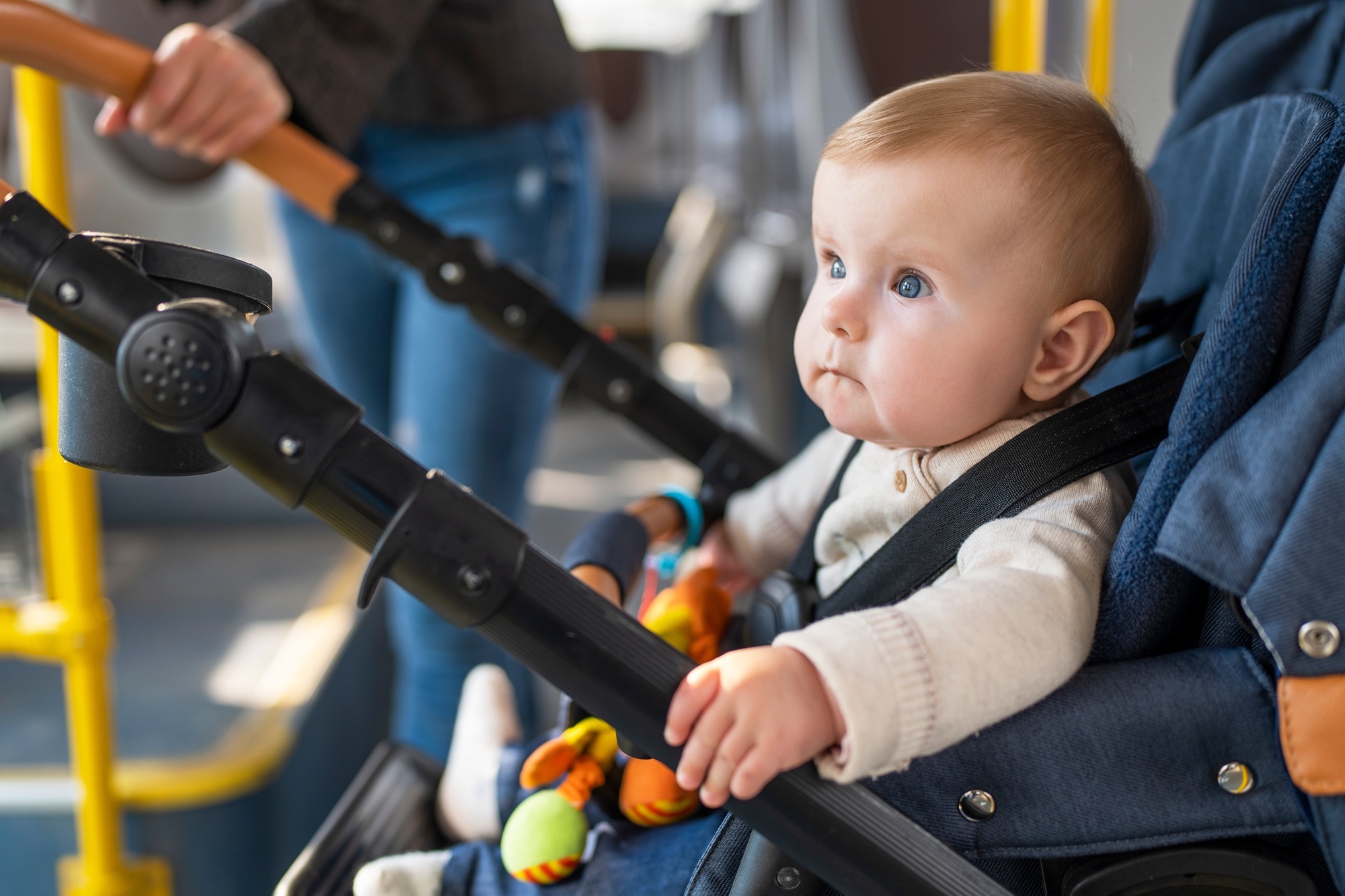 A long-overdue MTA bus upgrade will finally make room for the city's littlest New Yorkers