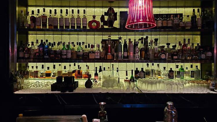 The interiors of The Library Bar