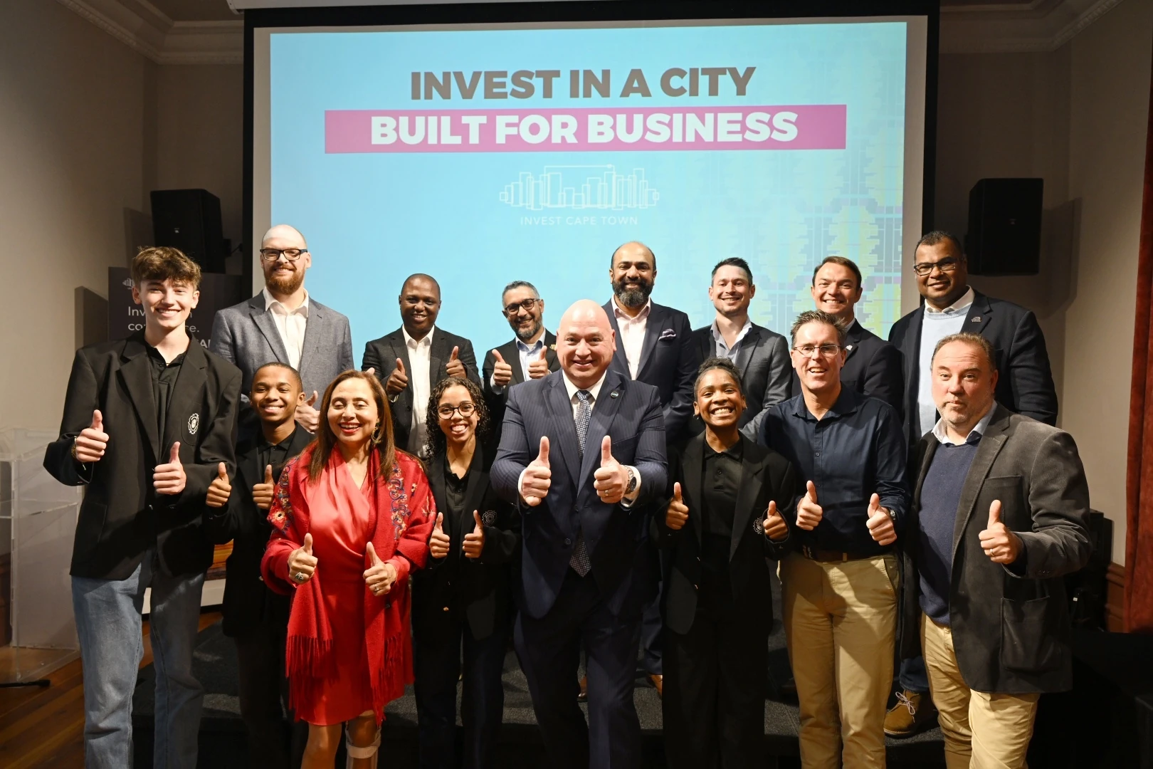  Speakers and attendees at the Invest Cape Town Global Investment Positioning Campaign.