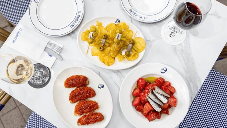 Tapas en El Madrileño