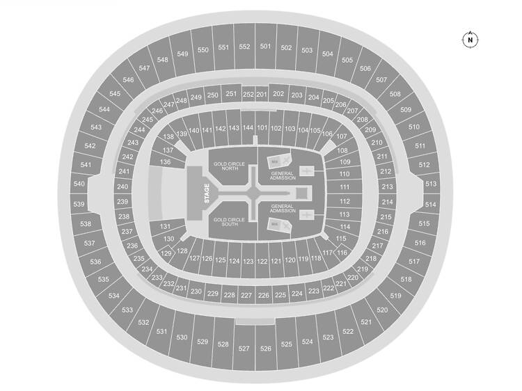 The Weeknd Wembley seating map 2026: best seats and total capacity information for London shows