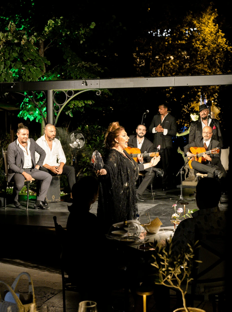 Actuaci&oacute;n flamenca en MO Ritz