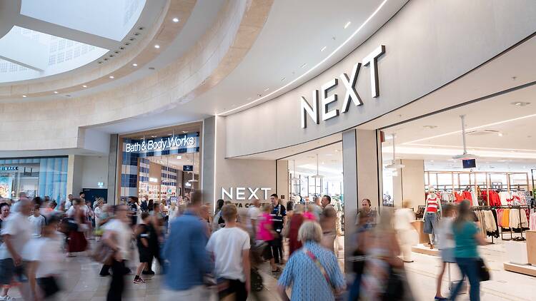 Entrance to the largest ever Next store Entrance to the largest ever Next store