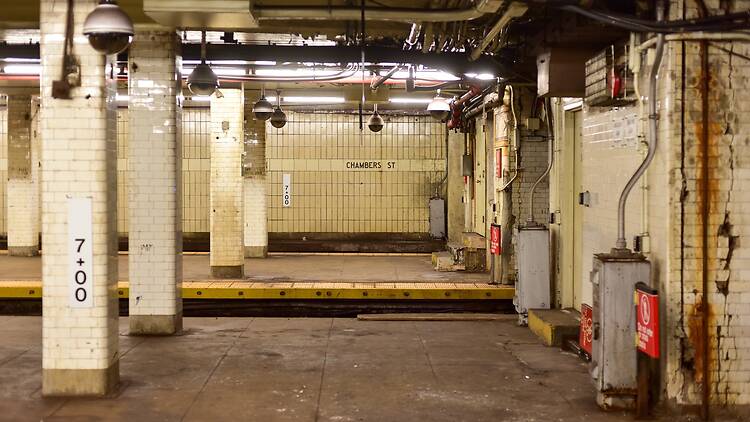 Chambers Street subway station