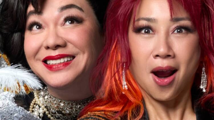 Dig into a buffet and family secrets at Choo’s Masquerade Party
