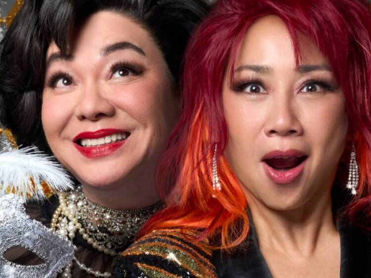 Dig into a buffet and family secrets at Choo’s Masquerade Party