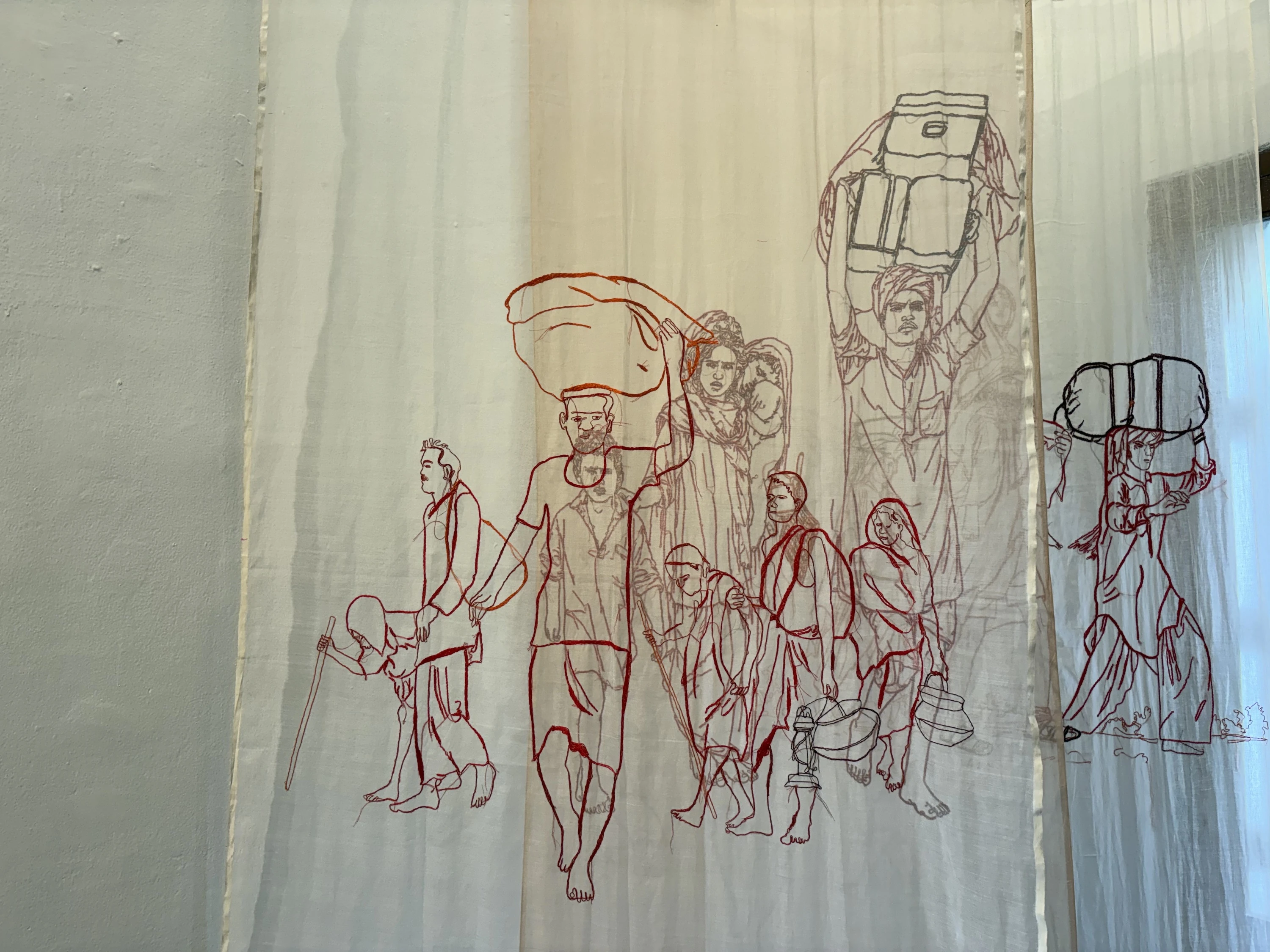 Fabric exhibits 