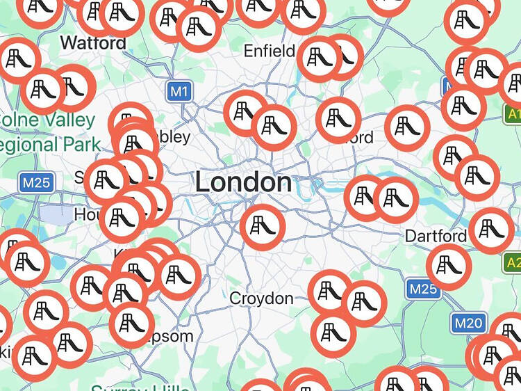 A useful London app shows every pub with a playground in the city