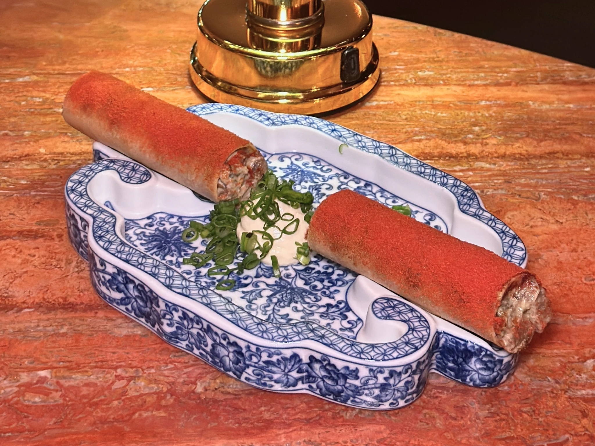 Maggie's 'Golden Gun' cigars