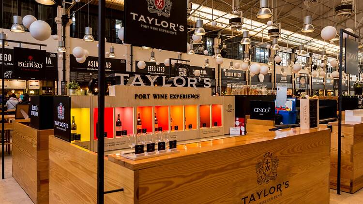 Quiosque vinho do Porto Taylor's