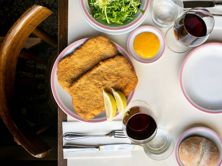 La milanesa de El Preferido