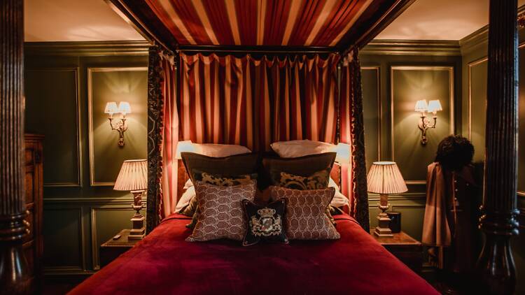 The Witchery hotel in Edinburgh, Scotland