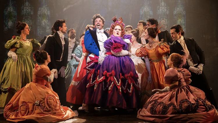 Escena del musical Los Miserables Escena del musical Los Miserables