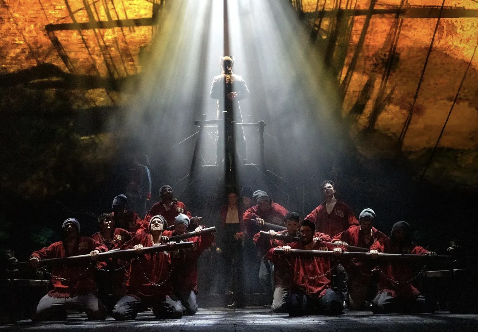 Escena del musical Los Miserables