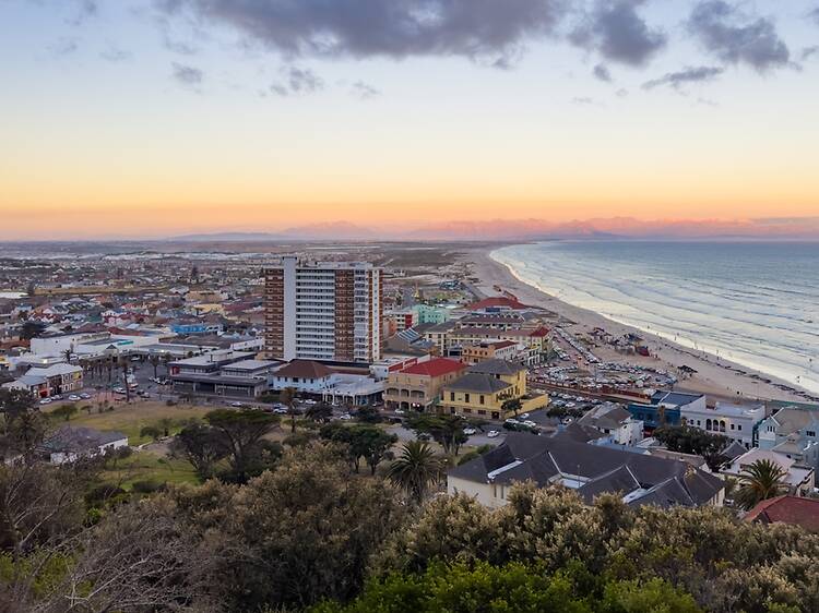 Muizenberg beyond the beach