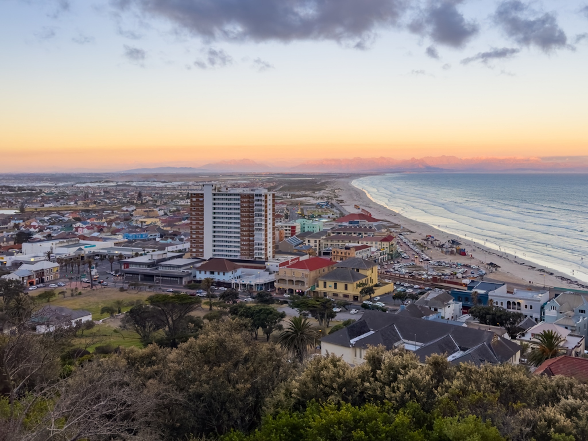 Muizenberg beyond the beach