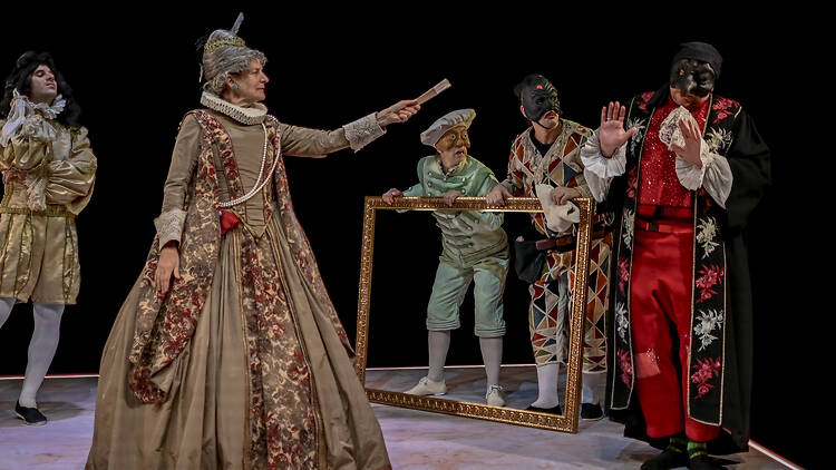 El retablo de las maravillas. Variaciones contemporáneas sobre un tema de Cervantes (Fernán Gómez Centro Cultural de la Villa).
