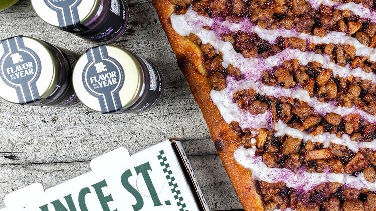 Prince Street Pizza is rolling out its first-ever dessert pizza this month, sweetly inspired by (duh) the Big Apple
