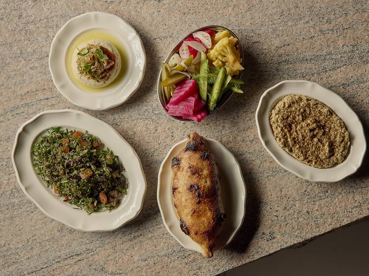 Golden Avenue Food spread