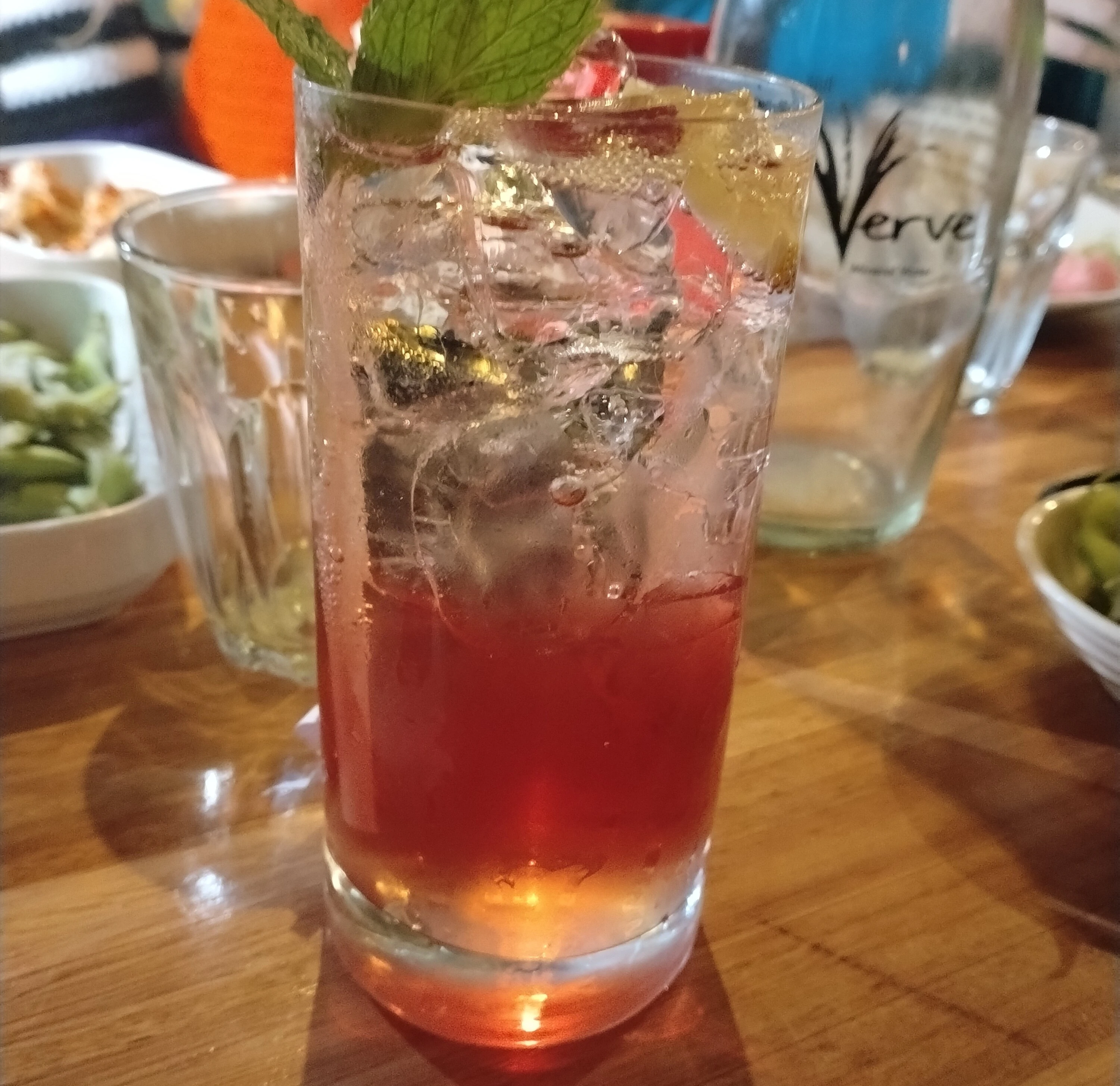 For those not partaking in alcohol, they mix up a mean mocktail. 