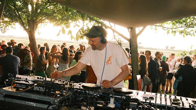 Flash Festival review – DJs, nonnas and torrential rain