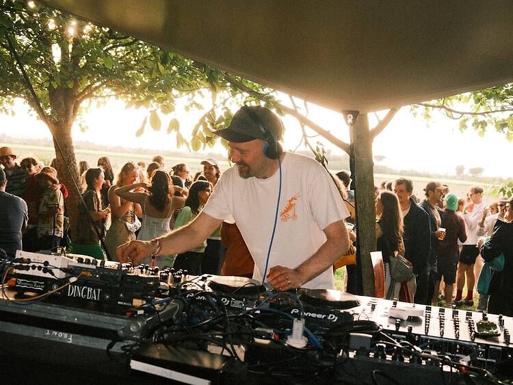 I went to a tiny festival in Italy – there were DJs, nonnas and pasta making classes