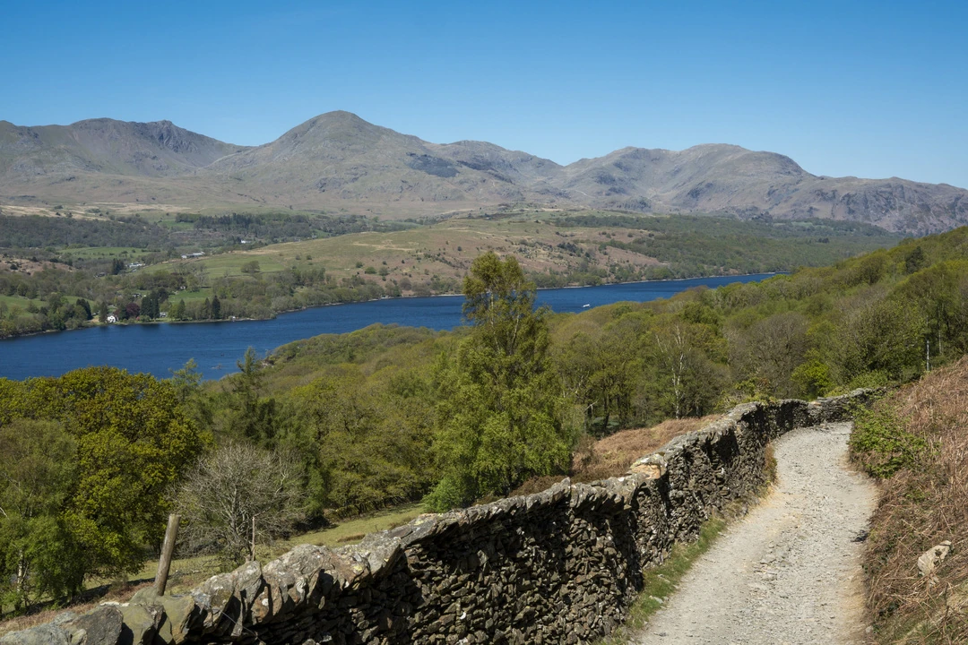 Coniston Water in the Lake District