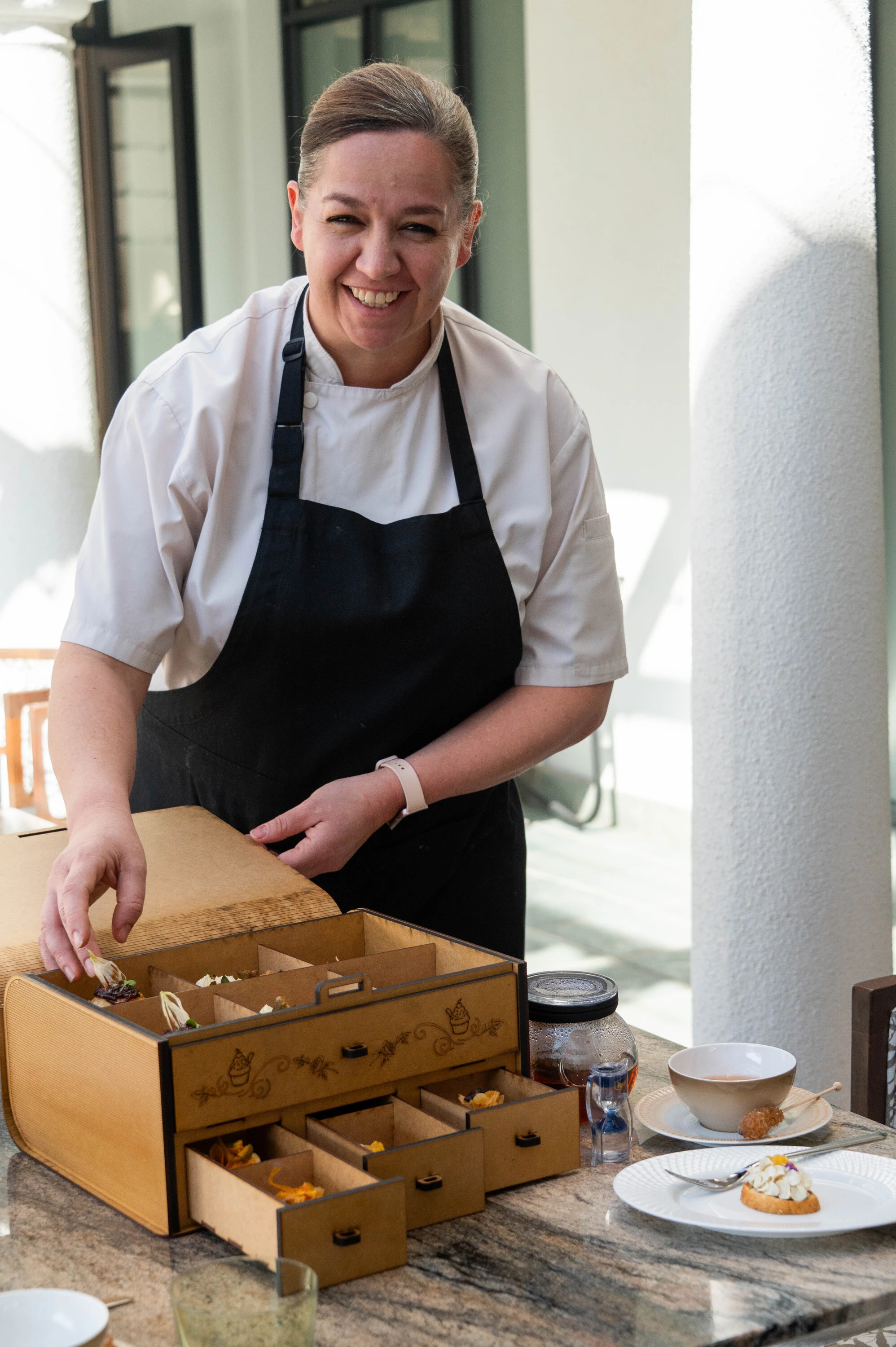 Chef Chrizelle from Hyatt Hotels South Africa loves the kitchen thrill and adrenalin.