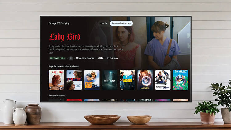Google TV Freeplay on a Google TV Google TV Freeplay on a Google TV