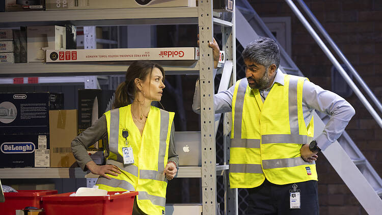 Break of Day Kat Stewart and Chum Ehelepola in 'Break of Day'.