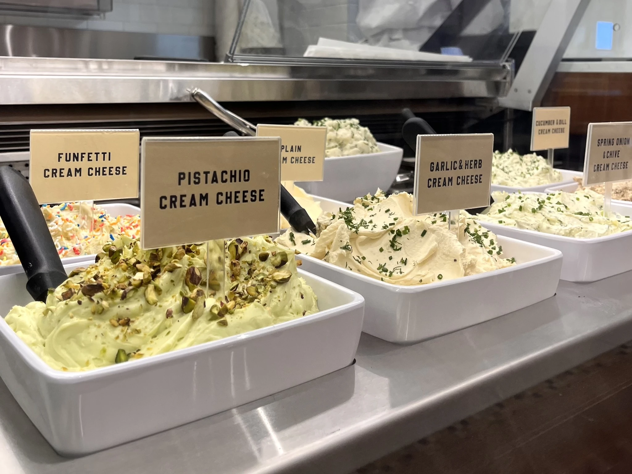 Cream cheese at Kleinsky's V&A Waterfront