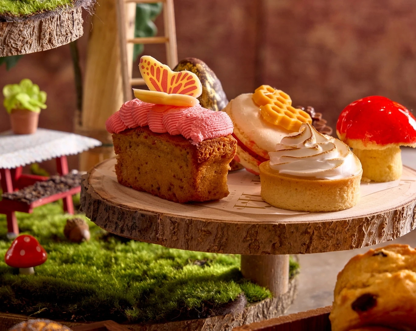 Close-up of Enchanted Tree Afternoon Tea