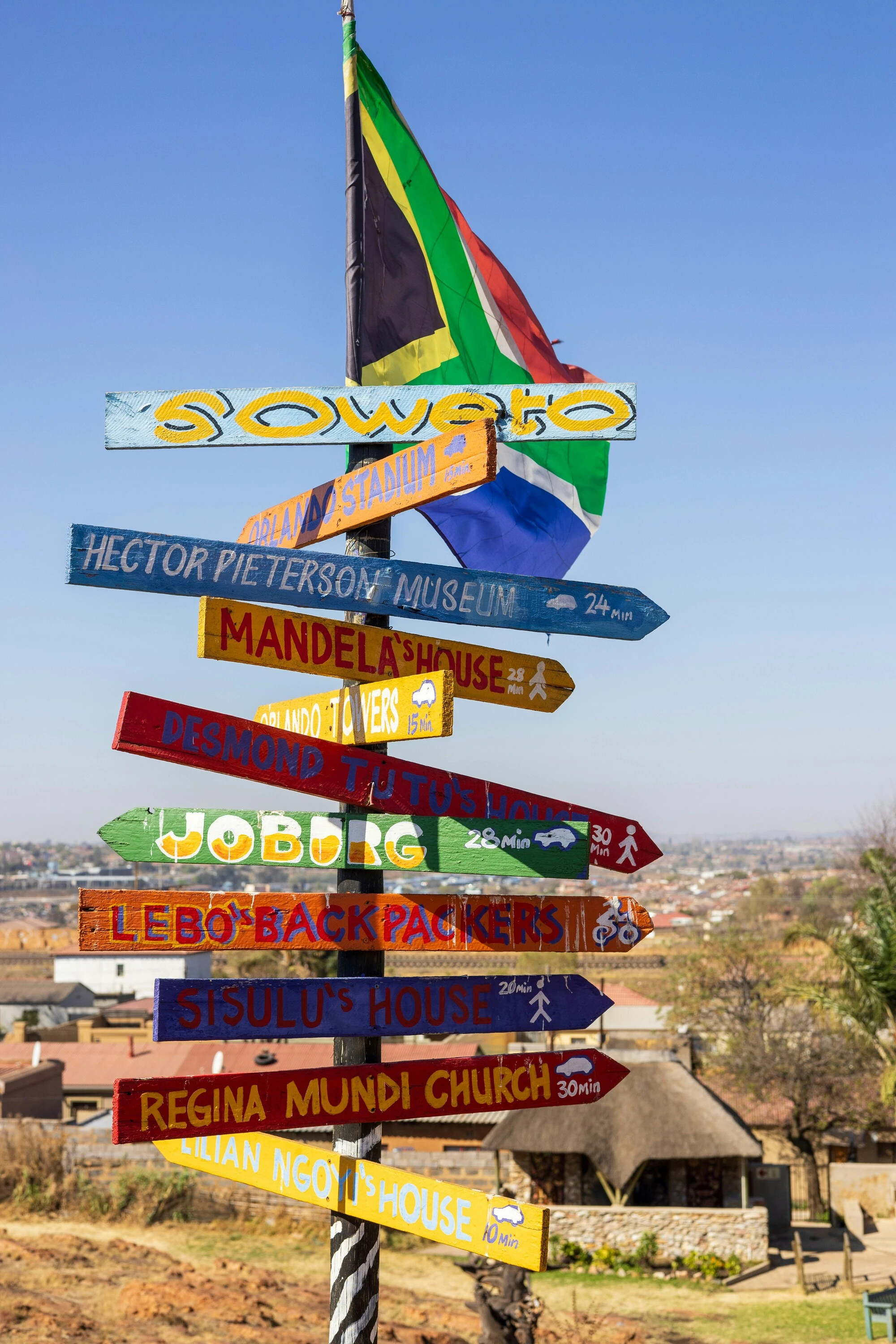Township tourism is among the many travel attractions in South Africa. 