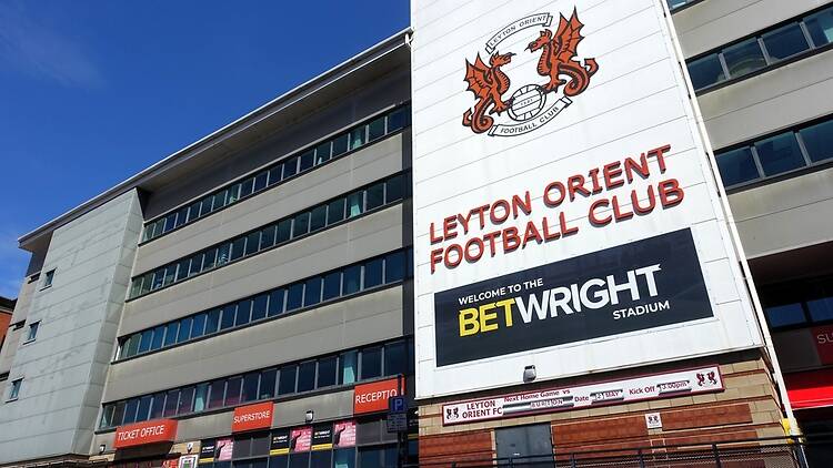 Leyton Orient Football Club stadium, east London