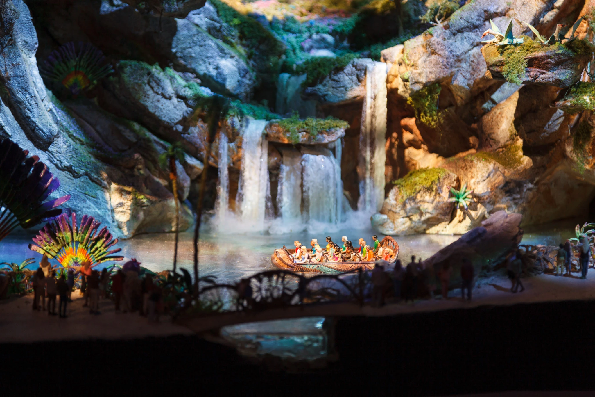 Avatar destination at Disney California Adventure model at D23 2026