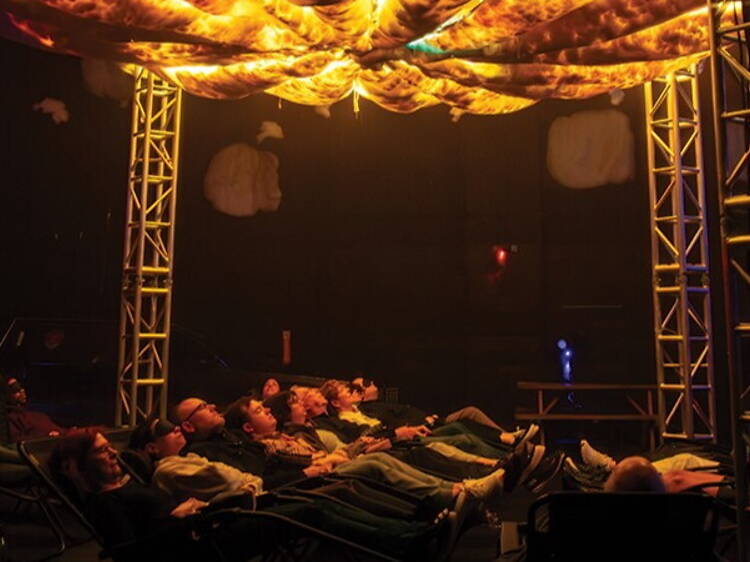 The 15-Ton Sound Bath: A Fluffy Cloud Experience The 15-Ton Sound Bath: A Fluffy Cloud Experience